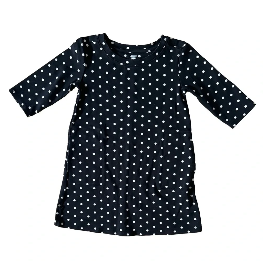 Old Navy Stylish Black and Gray Kids Dresses Set size Small 6-7